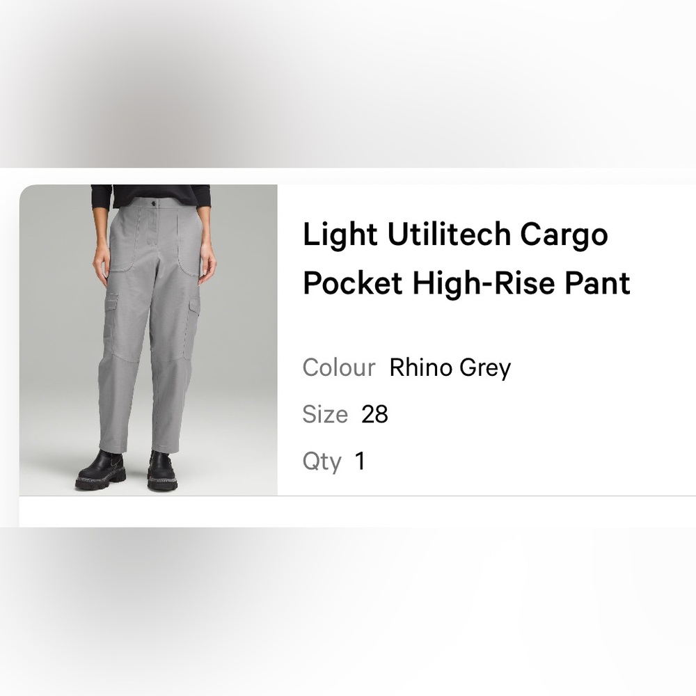 Lululemon cargo pants